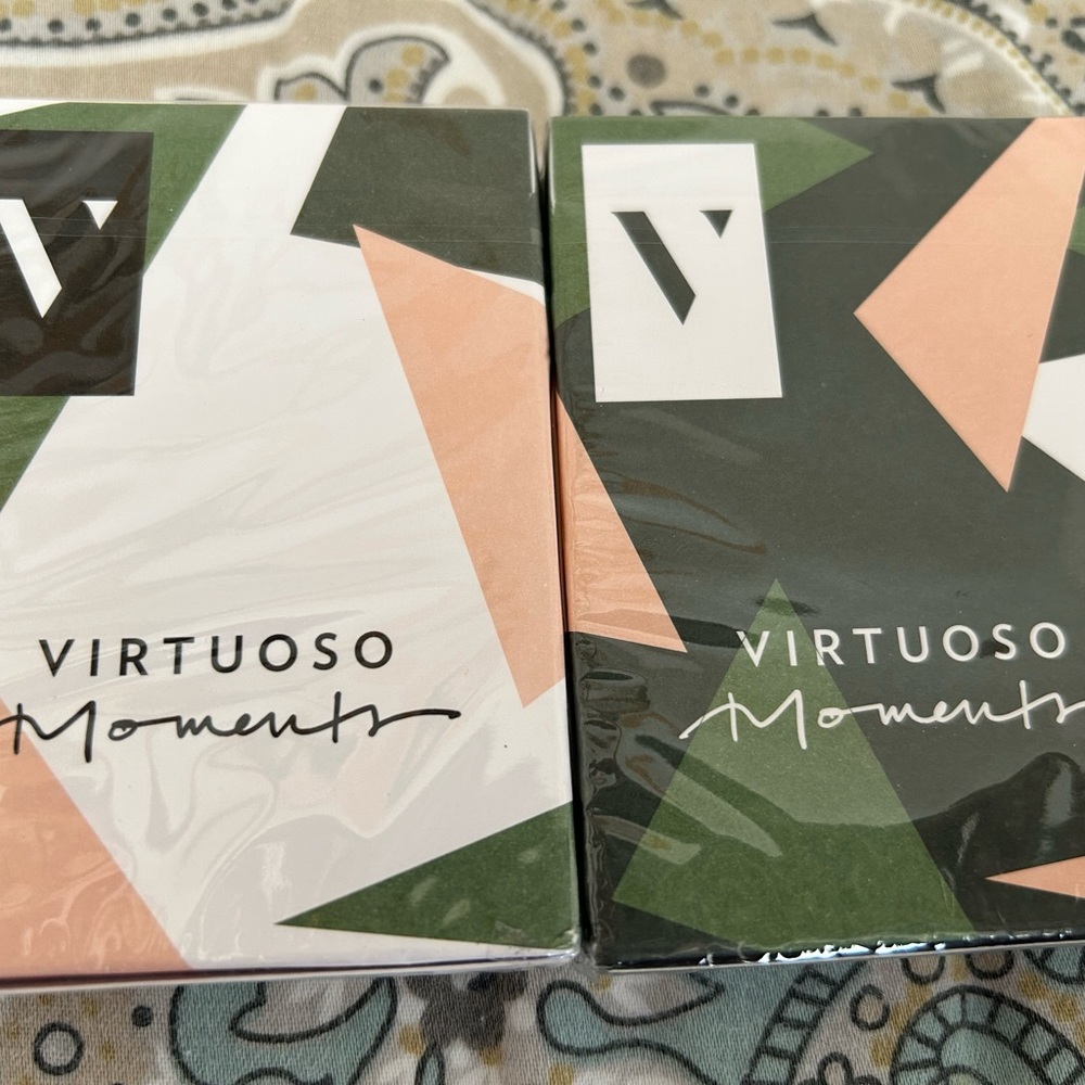 VIRTUOSO MOMENTS open court 1 & 2 playing cards